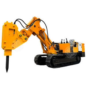 Trituradora Hidráulica WPZ-37, Rompedora de Roca para Minería, Alta Rigidez, Montada sobre Orugas, Capacidad de 15t/h - Product Image 3