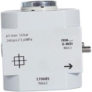 Module de dérivation Festo FRM-D-MIDI 170685, raccords pneumatiques métalliques - Product Image 4