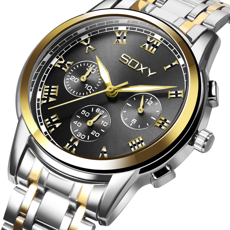 Silber gold schwarz