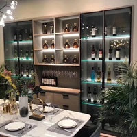 Plaque de verre led 20 pièces, étagère en verre 8mm, supports pour étagère en verre, armoire en verre avec éclairage LED personnalisé