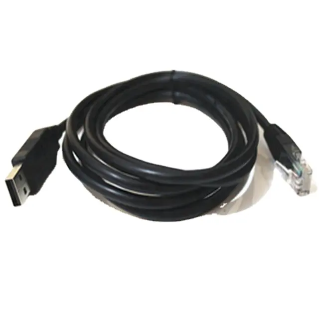 Kabel konsol adaptor seri RJ45, 1.8m FTDI RS232 USB ke RJ45 untuk saklar Router