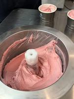 Automatische commerciële ijsmachine, gelatomachine, hard ijsmachine voor bedrijven, foodtruck, Italiaans, 24L/u