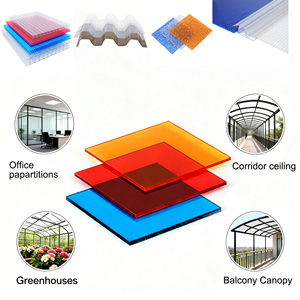 Lámina de Policarbonato Sólido Resistente, Ecológica, con Recubrimiento Anti-UV, <span class=keywords><strong>Placa</strong></span> de Policarbonato con Protección Solar UV, Precio de Lámina de Policarbonato - Product Image 3