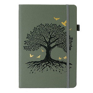 Cahier de Journal intime ligné <span class=keywords><strong>personnalisé</strong></span> noir cahier A5 à <span class=keywords><strong>couverture</strong></span> rigide en cuir Logo personnalisable - Product Image 5