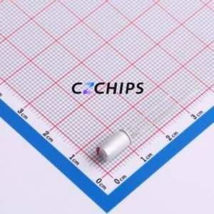 Condensador Sólido PA6.3V390M5X9, Componente de Montaje en Orificio (THT), D5xL9mm 390uF 20% 6.3V 2.69A100kHz - Product Image 1