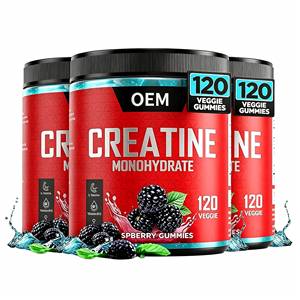 Gomitas de Creatina Monohidrato Personalizadas Especializadas para Adultos Fitness, Desarrollo Muscular, Aumento de Vitalidad y Energía Física - Product Image 1