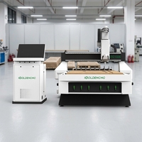 Routeur CNC industriel à 8 outils ATC pour la découpe et la sculpture de bois, MDF et contreplaqué avec certification CE