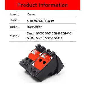 QY6-8003 QY6-8019หัวพิมพ์ BH-7 CH-7หัวพิมพ์สำหรับแคนนอน G1000 G1010 G2000 G2010 G3000 <span class=keywords><strong>G3010</strong></span> G4000 G4010 - Product Image 2