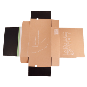 Boîte d'expédition en carton ondulé pour soins de la peau de commerce unique imprimée et personnalisée emballage en carton avec logo personnalisé boîte postale en papier - Product Image 3