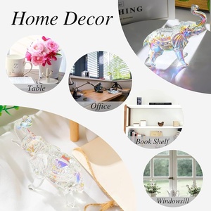 Décoration de table, combinaison de deux tons colorés, verre soufflé à la main de Murano, art artisanal, monde miniature en verre personnalisable, Pâques - Product Image 5