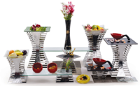 Présentoir pour hôtel Fournitures pour restaurant Équipement pour cafétéria Présentoir pour thé de l'après-midi Présentoir pour buffet de banquet