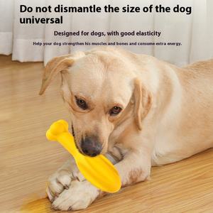 Groothandel Fabriek Voorraad Eva Huisdier Hond Slijpen Stok Beet Kippenpoot Speelgoed Met Touw Bal Voor Honden Katten Rubber Materiaal Tas Verpakt - Product Image 2