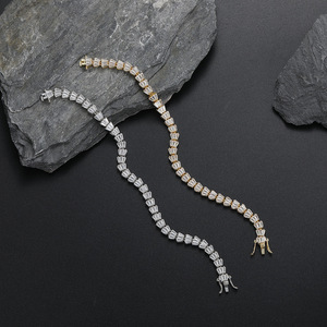 Pulsera de tenis de cobre con circonitas, Pulsera de cobre y circonio estilo Hip Hop, Collar de moda Tanjing Lijing - Product Image 3