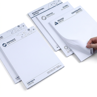 Blocs-notes de Noël format A5, 75 feuilles, blocs-notes festifs résistants à l'encre, logo personnalisé pour l'organisation du bureau à domicile
