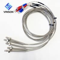 Capteur de pression à ressort de type K J PT100, sonde de régulateur de température, thermocouple