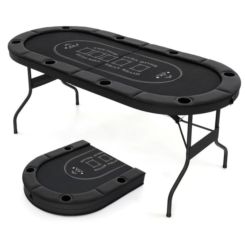 Premium Foldable 8 Seat Poker Blackjack