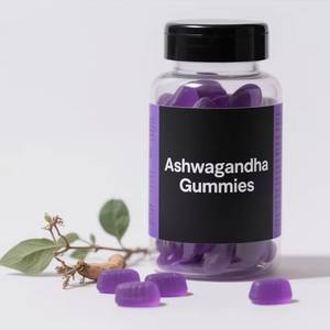 Wholesale Calm Gummies Ashwagandha L-Theanine GABA <b>Vitamin</b> B6 Supplement Stress Gummies <b>Vitamins</b> for Stress - Product Image 1