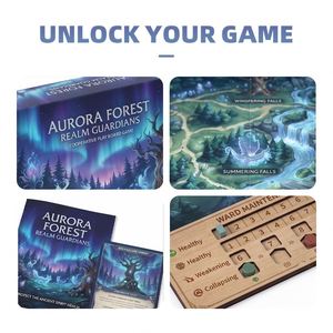 Firefly Village Board Game Family Fantasy Educational Cardboard Game with Full Color Printing and Progress Tracker Board - Product Image 3