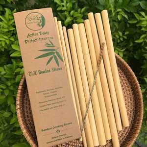HOT SALE OFF CUSTOMIZED LOGO <b>BAMBOO</b> STRAWS / <b>BAMBOO</b> STRAW SET/ <b>BAMBOO</b> <b>FIBER</b> STRAW CHEAPEST PRICE in VIETNAM - Product Image 5
