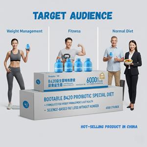 Probiotico Istantaneo in Polvere Little Blue Bottle B420, Polvere Liofilizzata per la Salute Intestinale - Product Image 2