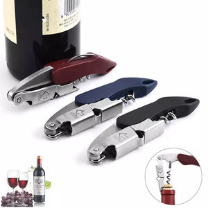 Tire-bouchon professionnel pour serveurs et barmans, tire-bouchon de <span class=keywords><strong>sommelier</strong></span> robuste avec conception à double charnière, outil d'ouverture de vin - Product Image 1