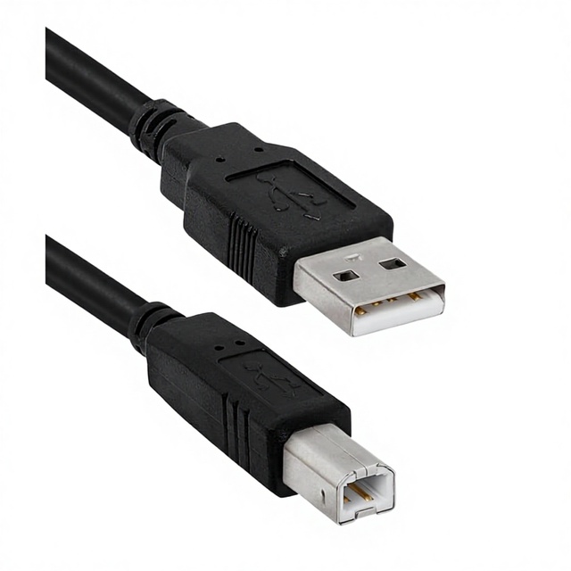 6FT USB 2.0 Type a to Type B High-Speed Data Transfer USB Printer Cable Compatible with All Printers, Scanners and Other Devices