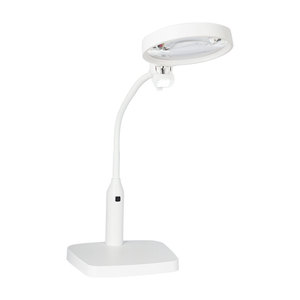 Lampe à LED <span class=keywords><strong>de</strong></span> <span class=keywords><strong>bureau</strong></span> <span class=keywords><strong>de</strong></span> table à clipser 2x 5x <span class=keywords><strong>loupe</strong></span> à hauteur réglable avec support - Product Image 4