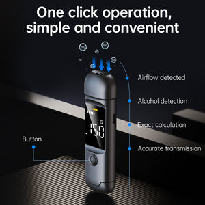 Bafômetro Portátil Digital de Sopro de Ar Italiano 2025 com Visor Digital Produto de Segurança - Product Image 3