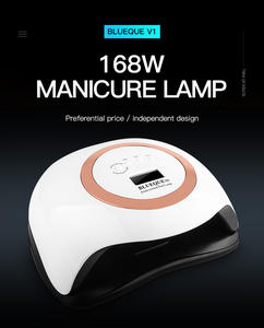 Sèche-ongles professionnel pour salon, haute puissance, LED UV double lumière, séchage rapide, affichage numérique, 4 minuteries réglables, plateau amovible, automatique, OEM - Product Image 3