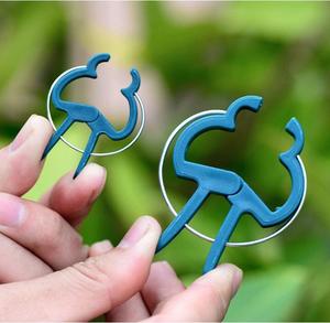 Clips de support réutilisables pour plantes de jardin, 2 tailles réglables pour soutenir les tiges de fleurs, de vigne, de légumes, de tomates grimpantes - Product Image 1