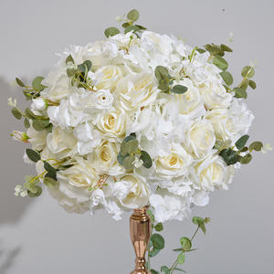 LO-738 Vente en gros, Nouveau style personnalisé, Boule de fleurs d'orchidée en queue de sirène artificielle, Centre de table pour mariage et banquet - Product Image 2
