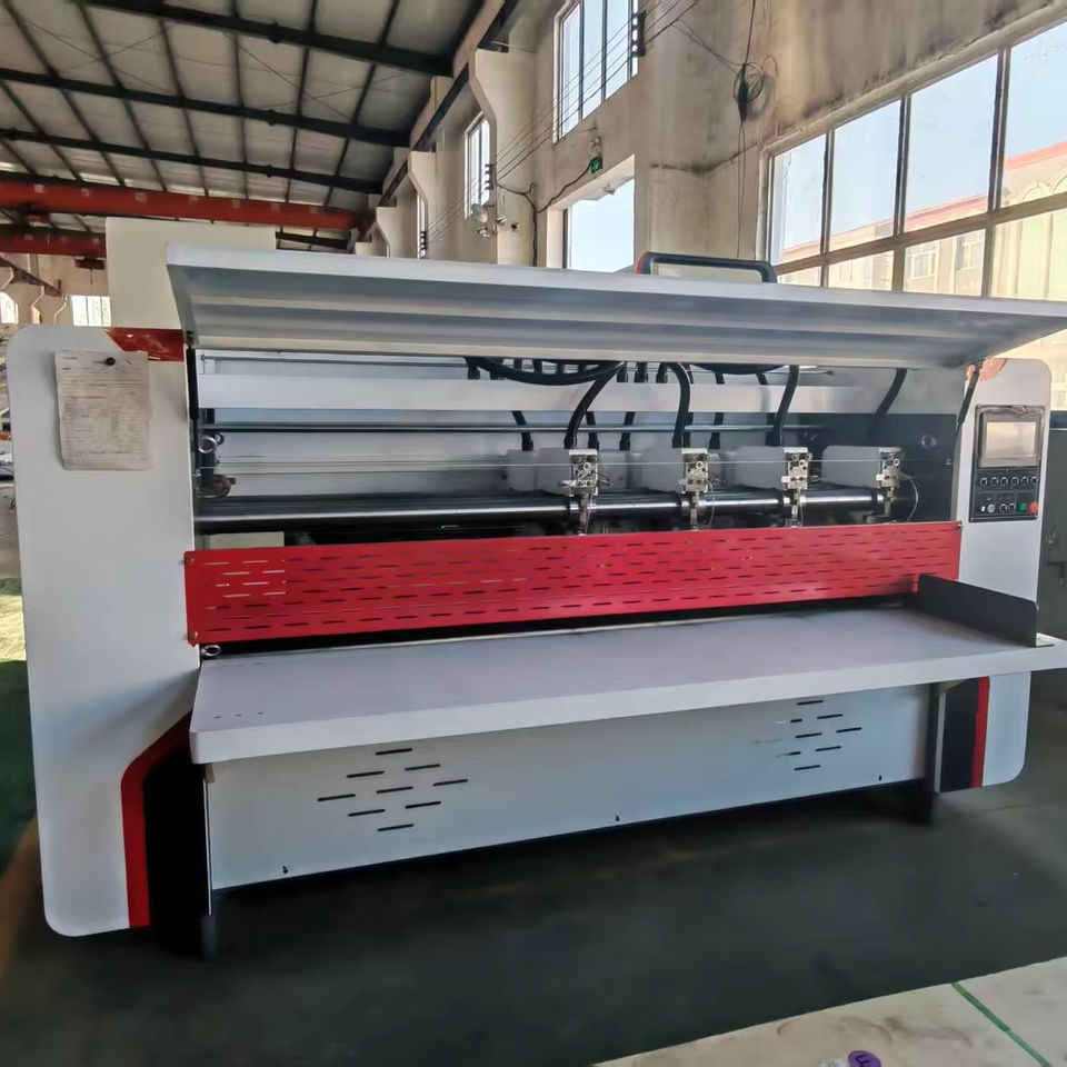 Auto Thin Blade Slitter And Scorer Machine For Corrugated Cardboard ...