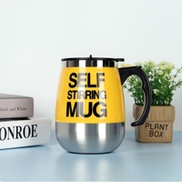 Nouvelle Arrivée 2026 Emerit – Tasses à Café Mélangeuses Automatiques Personnalisées 400 ml, Fonctionnant avec Deux Piles AA