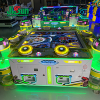 JiSun Crazy Little Fisher Machine de jeu de pêche multijoueur avec capsule de récompense lumineuse LED pour centre de jeux et centre commercial