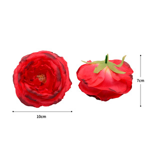 Roses artificielles Dongchen Crafts, fleurs en soie de 10 cm, décoration de mariage, décoration de la maison - Product Image 5