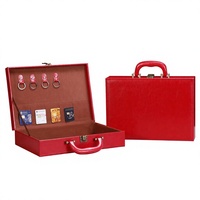 Boîte de rangement en bois MDF et cuir de luxe, personnalisée, pour clés, cartes de crédit, souvenirs personnels, coffret cadeau, logo personnalisé, taille personnalisée, organisateur pour la maison