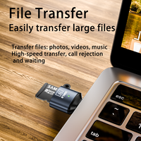 Lector de Tarjetas TF USB 2.0/Tipo C en Oferta, Transferencia de Datos de Alta Velocidad, Mini Lector de Tarjetas TF, Adaptador de Lector de Tarjetas de Memoria Inteligente para PC y Laptop