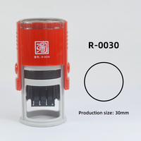 Sello de goma de impresión de tinta de oficina completamente automático Dongfang Tu sello de fecha de alta calidad con personalización
