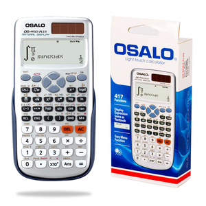 Papeterie de Haute Qualité <span class=keywords><strong>Calculatrice</strong></span> Scientifique 417 Fonctions 991ES PLUS Solaire pour Étudiant Examen Scolaire - Product Image 1