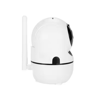 Caméra de sécurité WiFi 1080P sans fil pour intérieur, 360° °   Caméra de surveillance intelligente pour la maison, moniteur intelligent pour bébé et animal domestique