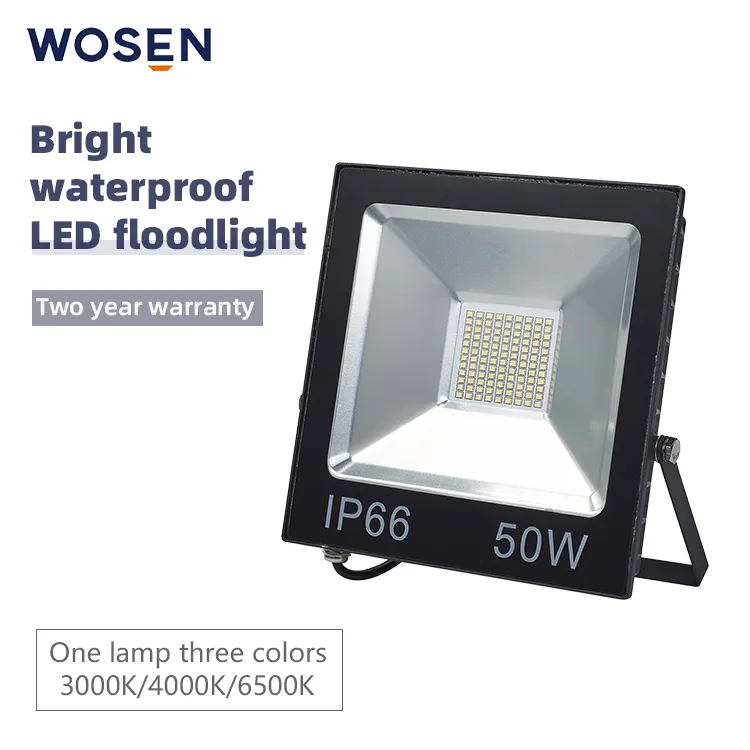 WOSEN 10W 20W 30W 50W 100W 50W LED Flood Light High Bright 5 Years Warranty Hot Selling 200W LED Flood Light