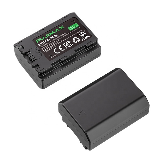 PUJIMAX 2280mAh NP-FZ100 Camera Battery for Sony Alpha A1 A9 A7R A7M A7C A7S A6600 A6700 ZV-E10 II FX30 Replacement Battery