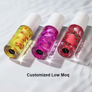 Custom Logo Lip Care Moisturizing Transparent Lip Gloss Fruit Flavored Lip Oil <strong>Tint</strong> Waterproof <strong>Sunscreen</strong> Mineral Liquid 8 Colors - Product Image 4