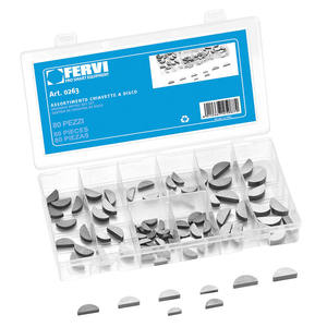 Juego de Llaves de Disco Fervi, 80 Piezas, Métricas, Acero al Cromo Vanadio, Grado Industrial, Acabado Mate - Product Image 1