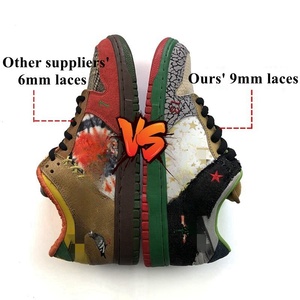 OLIAN-cordones atléticos ovalados, cordón de zapato de cuerda media redonda de 120/140/160cm para zapatillas Nke, cuerdas de 9mm de ancho SB Dunks, cordones bajos - Product Image 3
