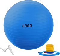 Pelota de Pilates CZFIT de 55 cm con Logotipo Personalizado, Pelota de Ejercicio de Masaje Suave de 65 cm, Material de PVC Ecológico para Gimnasio, Yoga y Equilibrio