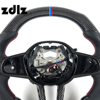 Volant personnalisé en fibre de carbone pour BMW G20 G21 G22 G23 G26 G80 G30 G87 F10 F11 F15 F18 E92 E93 Accessoires de voiture