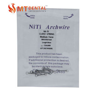 Ortodontico <span class=keywords><strong>dental</strong></span> niti chiuso coil springs con occhielli - Product Image 3