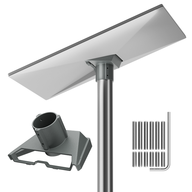 Starlink Gen 3 Mounting Kit Pole Base V3 Standard with Dish Grey Holder Plate for RV Car Boat Telecom Parts