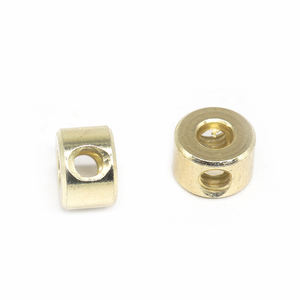 <span class=keywords><strong>Manchon</strong></span> d'arbre en <span class=keywords><strong>laiton</strong></span> avec douille ronde pour l'usinage de zinc en alliage de titane personnalisé pour pièce de fixation d'accessoires de quincaillerie de meubles - Product Image 3